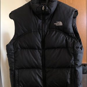 Large Black Northface Puffer Best